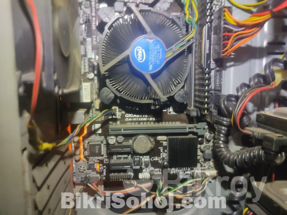 Motherboard and Ram sell ,,Gigabyte h110m ds2v